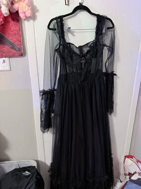 Dolls Kill | Dresses | Widow Dance With Death Maxi Dress | Poshmark Dolls Kill | Dresses | Widow Dance With Death Maxi Dress | Poshmark